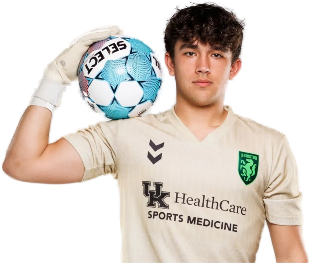 Garrett Addams, Lexington SC goalkeeper